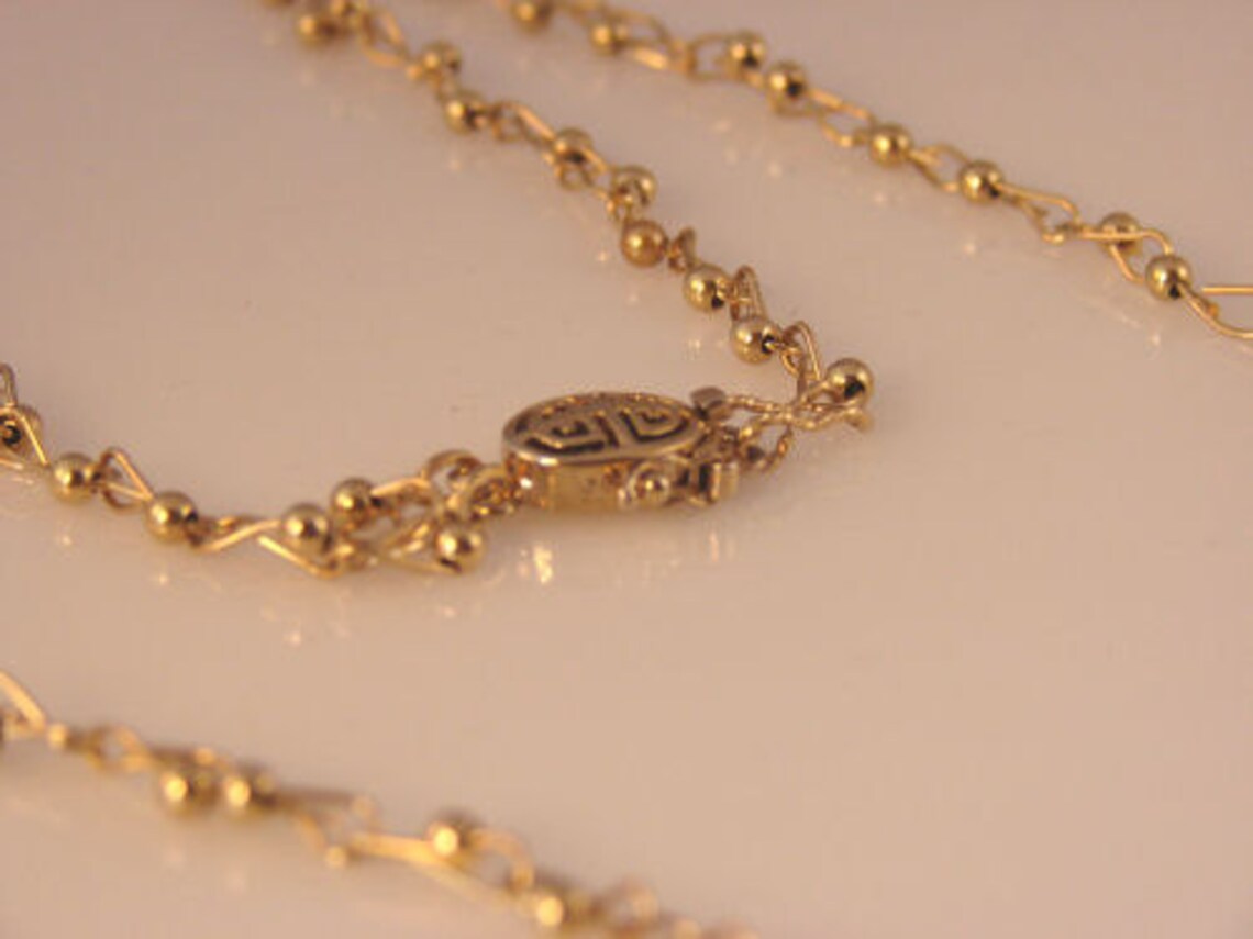 Handmade 14K Rolled Gold Necklace Etsy