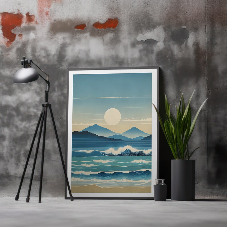 Japandi Wall Art, Wasabi Sabi, Japandi Wall Art, Japaneseinspired Wall