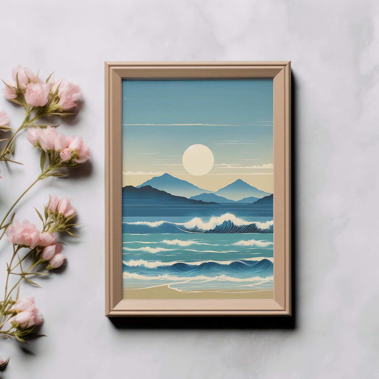 Japandi Wall Art, Wasabi Sabi, Japandi Wall Art, Japaneseinspired Wall