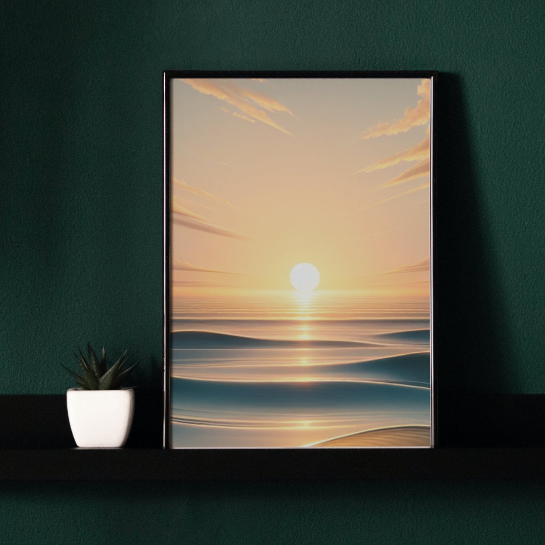 Japandi Wall Art, Japaneseinspired Wall Decor, Scandijapanese Artwork