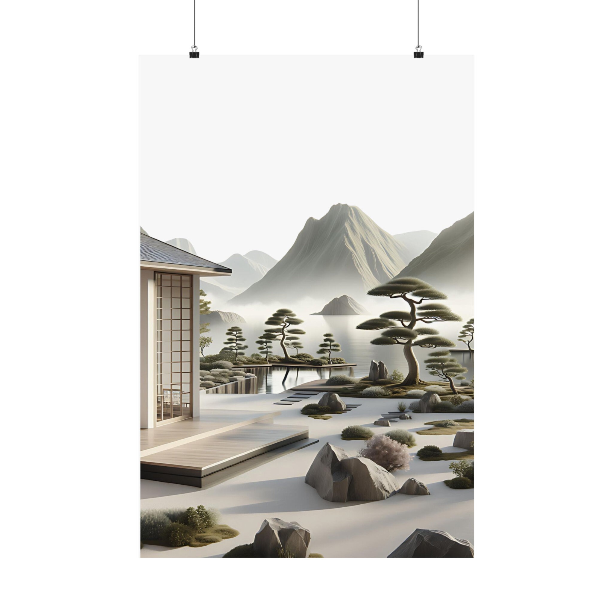Japandi Wall Art, Japanese-inspired Wall Decor, Japandi Wall Art Print, Japandi Art, Wabi Sabi ...
