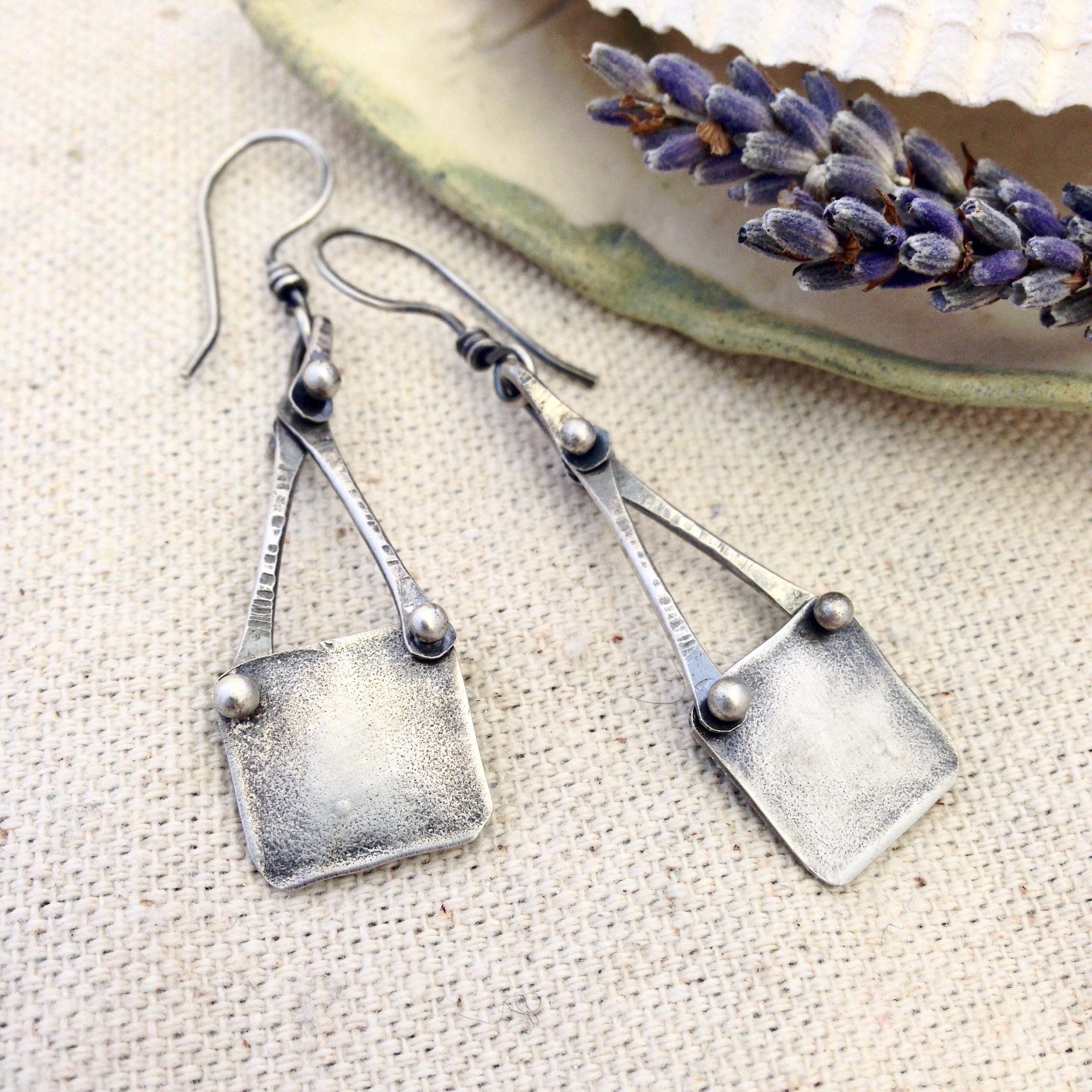 Artisan silver best sale earrings