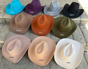 Cappello da cowboy vegano Best Seller di qualità premium, per uomo, fedora per donna, cappello elegante