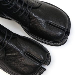 Leather Tabi Boots | Split Toe, Japanese Style Footwear