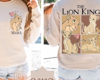 The Lion King Nala Shirt, Nala Mama T-Shirt, The Lion King Mom Sweatshirt, Family Matching Sweater, Disney Family Sweatshirt