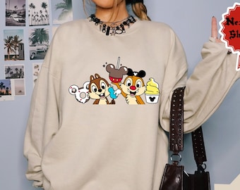 Chip n Dale Shirt, Disney Character Shirt, Chip and Dale Characters, Chip n Dale Snacks Shirt, Disney Shirt