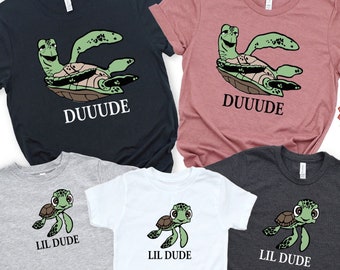 Father and Son Matching Shirts, Matching Turtles Father Son Shirts, Disney Matching Dad and Son Shirts, Daddy and Me Shirt, Dad and Son Tee