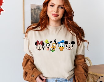 Mickey and Friends Shirt, Mickey Mouse Shirt, Disney World Shirt, Mickey and Minnie, Disney Shirts, Mickey Mouse