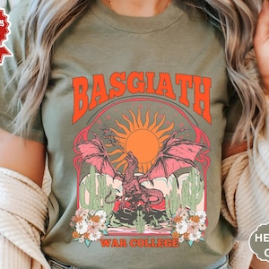 Basgiath War College Dragon Rider  Shirt, Basgiath War College tshirt, Fourth Wing Shirt,Dragon Lover Shirt, Bookish Shirt