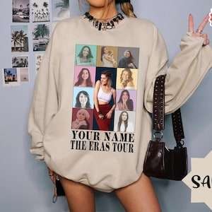 Custom Era&#39;s Tour  Shirt, Custom Your Photos Shirt, Custom Eras Tour Shirt, Swift Fan Shirt, Custom Shirt, Your Version