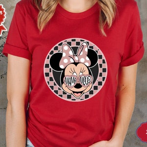Koszulka Mama Mouse, Koszulka Disney na Dzień Matki, Koszulka Minnie Head, Disney Mama Mouse, Prezent na Dzień Matki, Koszulka na Dzień Matki, Koszulka Disney Mama