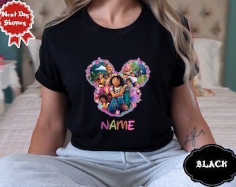 Encanto Madrigal Family Shirt, Encanto Ears, Disney World, Mickey Mouse, Disney Trip, Isabela Madrigal, Mirabel, Bruno,Luisa,Antonio,Dolores