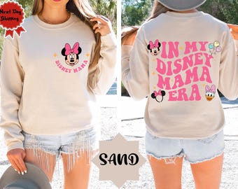 In My Disney Mama Era Sweatshirt, Disney Mom Shirt, Minnie Mouse Mom Shirt, Disney Mama Shirt, Disney Mothers Day Tee, Gift For Mommy