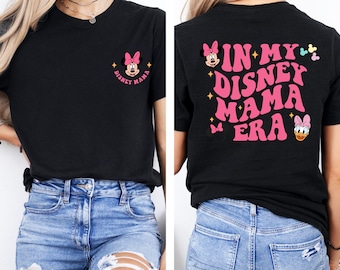 Camiseta "En mi época de mamá Disney", camiseta de mamá Disney, camiseta de mamá Minnie Mouse, camiseta de mamá Disney, camiseta del Día de la Madre Disney, camiseta de regalo para mamá