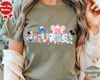 Disney Nurse Shirt, Stitch Nurse Week Shirt, Disney Nurse Gift, Disney Nurse Sweatshirt, Nursing Gift, Nurse's Day Labor And Delivery Shirt