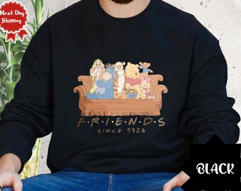 Retro Winnie The Pooh Friends Shirt, Pooh And Friends Shirt, Disney Pooh Shirt, Pooh Shirt, Pooh And Co Tee, Winnie The Pooh Sweatshirt