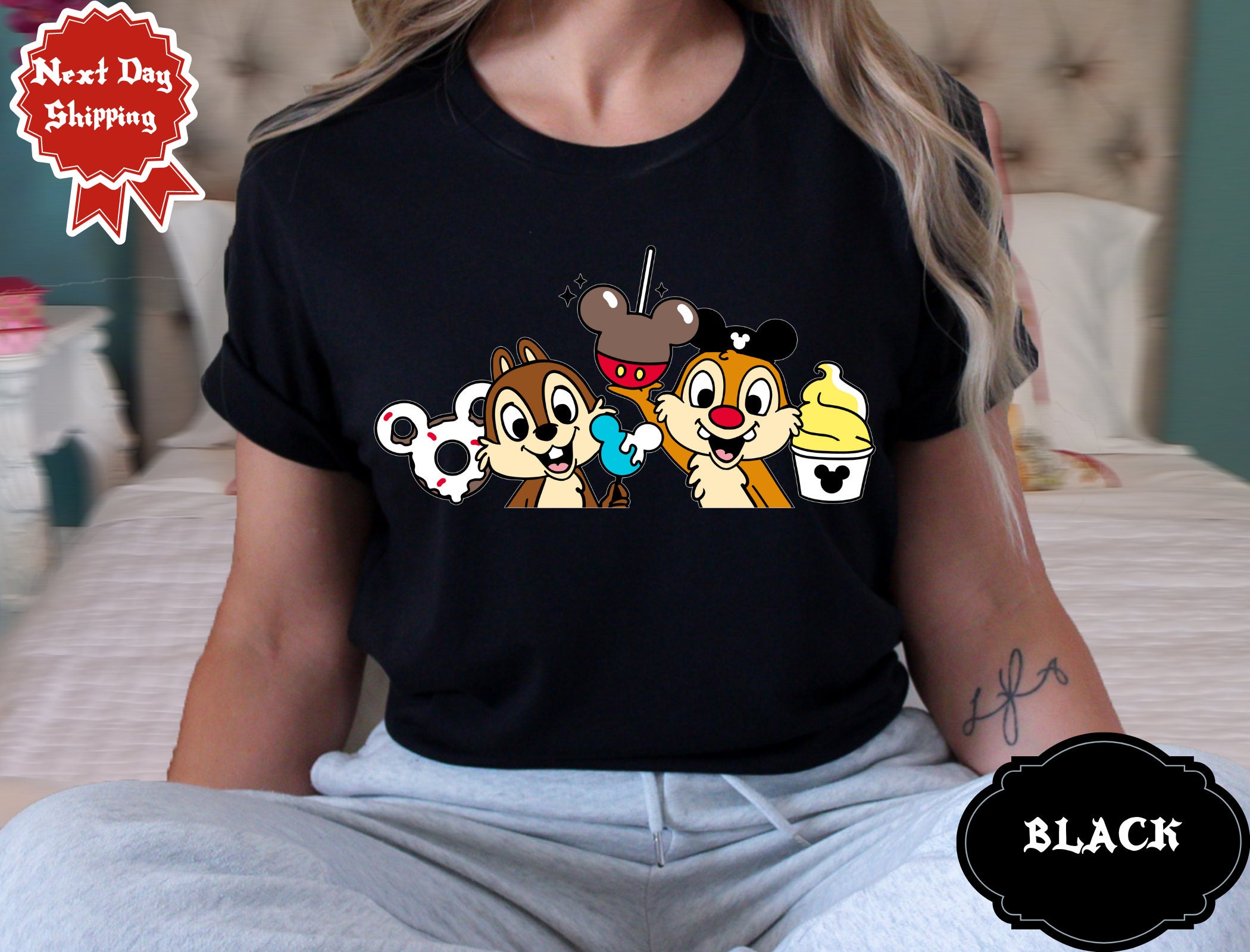 Chip N Dale Shirt, Disney Character Shirt, Chip and Dale