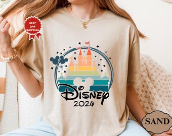 Disney Vacation 2026 Shirt, Disney Family Shirts, Disney Trip 2026 Shirt, Disneyland Shirts, Disney Couple Shirts, Disneyworld Shirt
