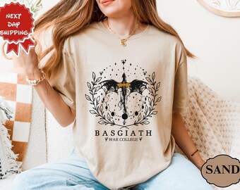 Shirt vierde vleugel, Basgiath War College, Dragon Rider, Violet Sorrengail, Xaden Riorson, Riders Quadrant, Fantasy-lezer, Bookish-shirt