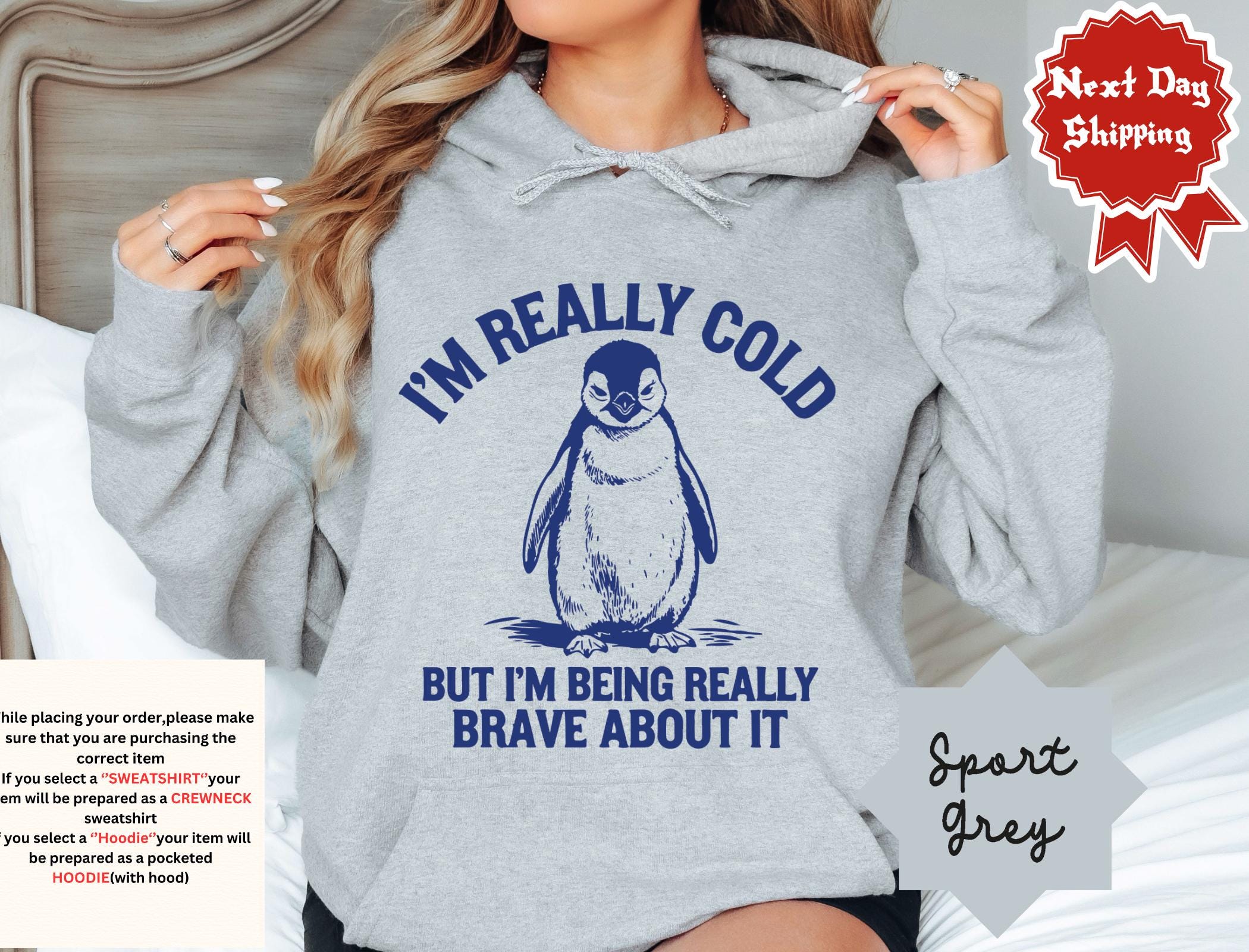 I'm Really Cold but I'm Being Really Brave About It Sweatshirt