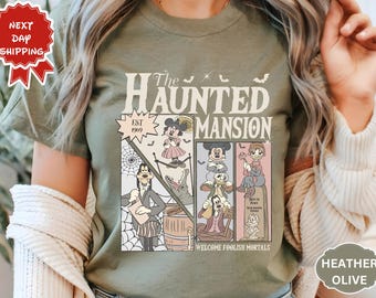 Halloween Haunted Mansion Shirt, Mickey and Friends Halloween Shirt, Mickey's Not So Scary Halloween Party Shirt, Disney Halloween Shirt