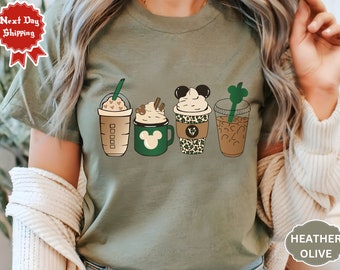 Felpa Disney Snacks Coffee, Felpa Disney Drink Coffee, Felpa con cappuccio Epcot, Felpa con cappuccio Disney Snacks, Magliette Disney, Maglietta Disney Coffee