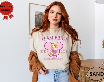 Disney Prinzessinnen Bachelorette Party Shirt, Disney Brautparty T-Shirt, Disney Bachelorette T-Shirts, Disney Brautjungfer Shirts, Junggesellenparty T-Shirts