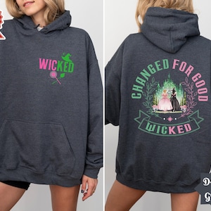 Wicked Change For Good Shirt, Defy Gravity Broomstick Magic Wand, Wizard Movie Fan Shirt, Wicked Musical Fan Gift