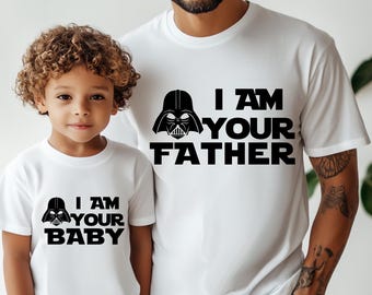 I Am Your Baby and I Am Your Father - Matching Father Baby Gift set, baby boy and baby gift, Dad And Baby Match, 1st Fathers Day