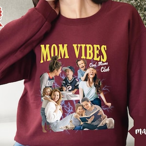 90’S Mom Vibes  Shirt, Funny Mom Shirts, Cool Moms Club  Shirt, Funny Mom Life Tee, Mother&#39;s Day Gift, Cool Mom Gifts