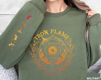 Iron Flame Shirt, Fourth Wing Shirt, Rebecca Yarros Shirt, Dragon Rider Shirt, Violt Sorrengail, Bookish Shirt, Basgiath War College Shirt