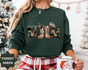 Army Mom Shirt, Proud Army mom sweatshirt, Military Shirt, Military Mom Shirt, Cool Mom Shirt, Army mom hoodie, Shirt For Mom