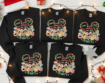 Disney Family Christmas Shirts, Custom Name Christmas Shirt, Christmas Party Shirt, Christmas Magic Shirt, Disney Christmas Trip 2026 Shirts