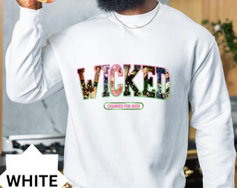 Wicked Changed For Good Shirt, Defy Gravity Broomstick Magic Wand Tee, Wicked The Musical, Wizard Movie Fan Tee