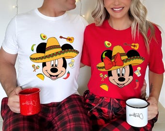 Mickey And Friends Cinco De Mayo Shirt,Personalized Cinco De Mayo Shirt,Mexico Fiesta Family Trip,Disney Cinco De Mayo,Mexican Festival Gift