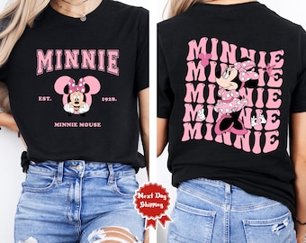 Disney Minnie Mouse Shirt, Disney Girls Trip, Disney Kids Trip, Girls Birthday Party, Mickey Head Shirt, Cute Kids Shirt, Disney Women Tee