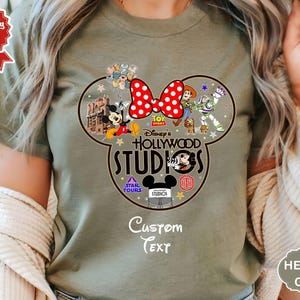Camisetas de Disney Hollywood Studios, camiseta familiar de Disney, viaje a Disney 2024, camiseta de Disney, camiseta de Disneyland, camiseta de Mickey Hollywood Studio