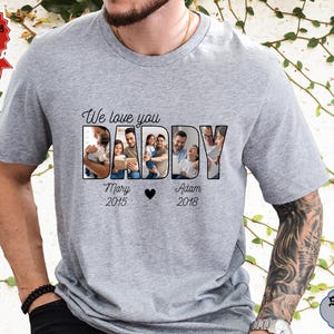Personalized Father&#39;s Day Shirt, Our First Father&#39;s Day, Custom Father&#39;s Day Matching Shirt, Father&#39;s Day Gift,  Family Members