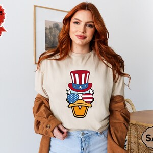 4th Of July Disney Shirt Mickey 4th Of July Shirt 4th Of July Family Shirt Mickey Mouse and friends 4th July Shirt Disney USA Shirt image 7