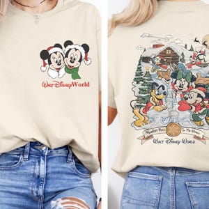 Disney Merriest Place In The World Christmas tshirt, Christmas Mickey T-shirt Christmas Youth shirt, Christmas Toddler Shirt