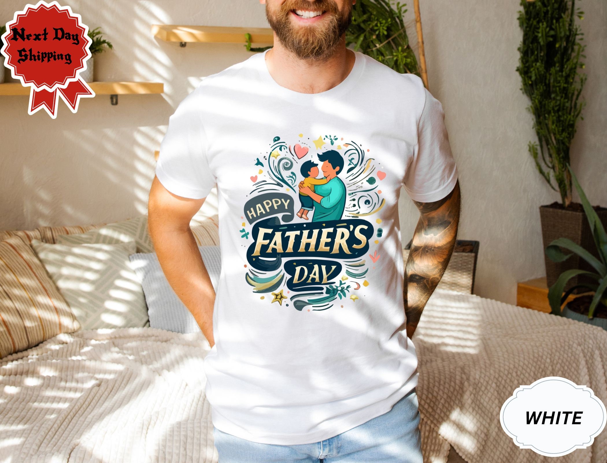 Camiseta Gráfica De Algodón Para El Día Del Padre - Regalo Para Papá O Abuelo, Tallas S A 5XL