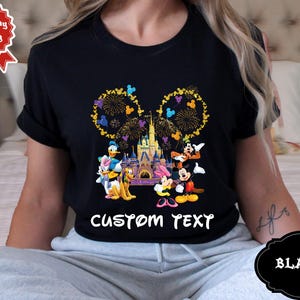 Custom Disney Trip 2025 Family Shirts,Disney Matching Shirts,2025 Disney Vacation Shirt, Disney Family Shirts, Disneyworld Custom Name Shirt