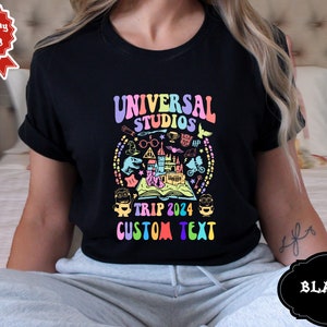 Personalized Universal Trip 2025 Shirt, Universal Family Trip Matching Shirt, Universal Group Shirt, Studios Vacation Tee
