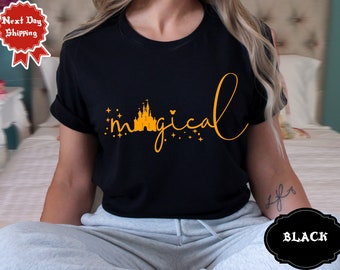 Disney Magical T-shirt, Disney Shirts, Mickey Shirts, Minnie Shirt, Disneyworld Shirt, Disney Shirt For Family, Magical Shirt, Disney Shirt