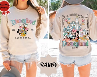 Disneyland California T Shirt, Disneyland Est. 1955 Shirt, Disneyworld Shirt, Disney Shirt, Mickey And Friends Shirt