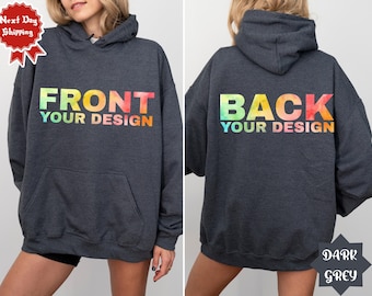 Front and Back Custom Design shirts, Personalized Logo Sweatshirts, Custom Company Logo Shirts, Custom Text Shirts, Custom Photo Shirts