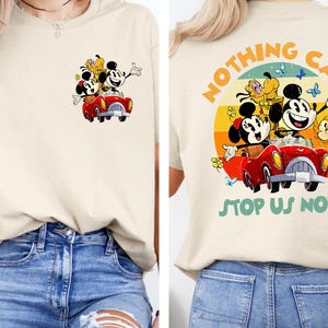 Nothing Can Stop Us Now Shirt, Mickey & Minnie&#39;s Runaway Railway T-Shirt, Mickey Friends Sweatshirt, WDW Magic Kingdom Tee, Disneyland Gift