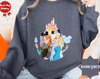 Disney Princess Elsa T-Shirt, Frozen Elsa Anna Shirt, Frozen Top, Disney Princess Elsa Shirt, Frozen Magic kingdom shirt, Disney Trip shirt