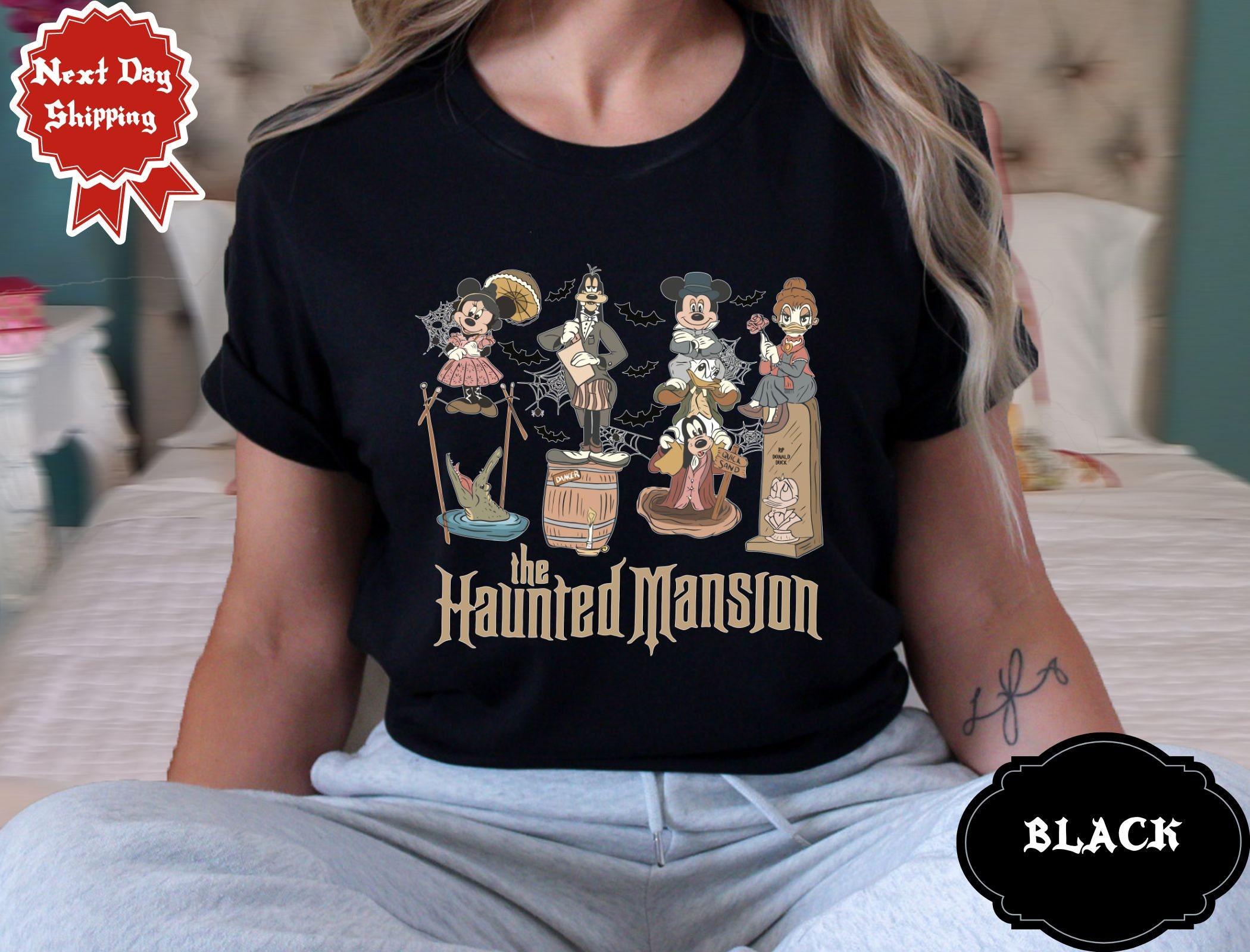 Haunted Mansion Tee Etsy