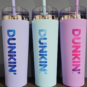 Dunkin Donut Tumbler - Etsy